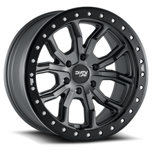 Load image into Gallery viewer, Dirty Life Race Wheels DT-1 9303 Satin Gunmetal 17X9 6-139.7 -12Mm 106Mm