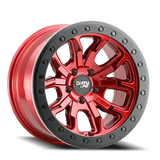 Dirty Life Race Wheels DT-1 9303 Crimson Candy Red 17X9 5-139.7 -38Mm 108Mm - DIRTY LIFE 9303-7985R38