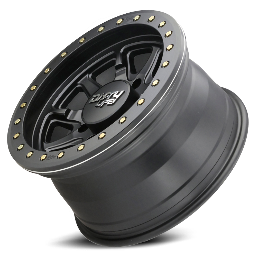 Dirty Life Race Wheels DT-2 9304 Satin Black 17X9 5-127 -12Mm 78.1Mm