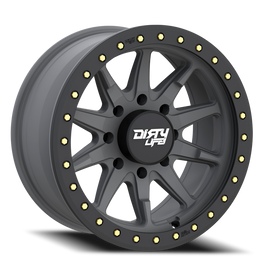 Dirty Life Race Wheels DT-2 9304 Satin Gunmetal 17X9 5-127 -12Mm 78.1Mm
