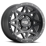 Dirty Life Race Wheels Theory 9305 Satin Black 17X9 5-127 -12Mm 78.1Mm - DIRTY LIFE 9305-7973MB