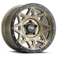 Load image into Gallery viewer, Dirty Life Race Wheels Theory 9305 Matte Gold W/Matte Black Lip 17X9 8-165.1 -12Mm 130.8Mm