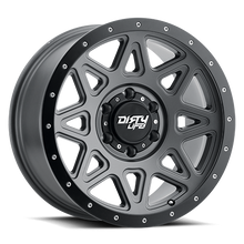Load image into Gallery viewer, Dirty Life Race Wheels Theory 9305 Satin Gunmetal 17X9 6-139.7 -12Mm 106Mm