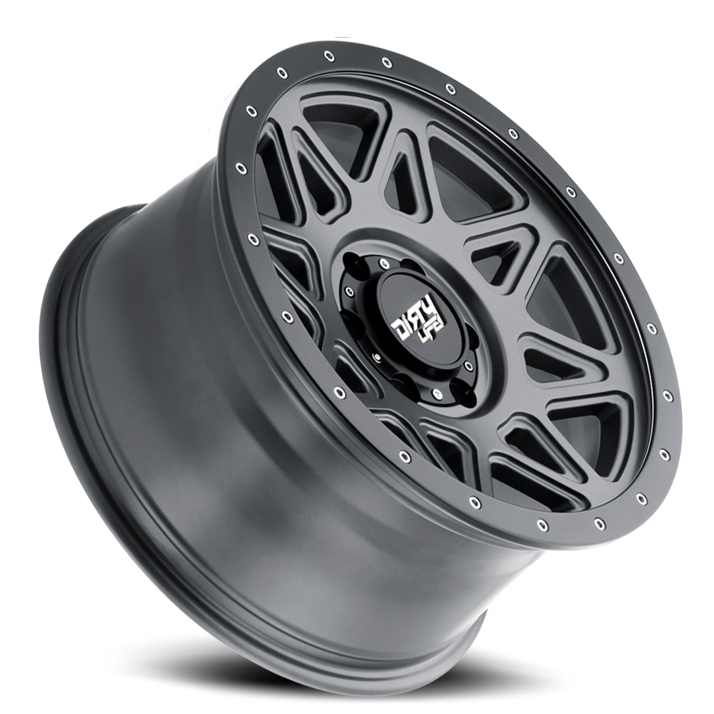 Dirty Life Race Wheels Theory 9305 Satin Gunmetal 17X9 6-139.7 -12Mm 106Mm