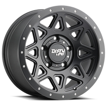 Load image into Gallery viewer, Dirty Life Race Wheels Theory 9305 Satin Black 18X9 6-139.7 0Mm 106Mm
