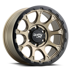 Dirty Life Race Wheels Drifter 9307 Matte Gold 17X8.5 5-127 -6Mm 78.1Mm