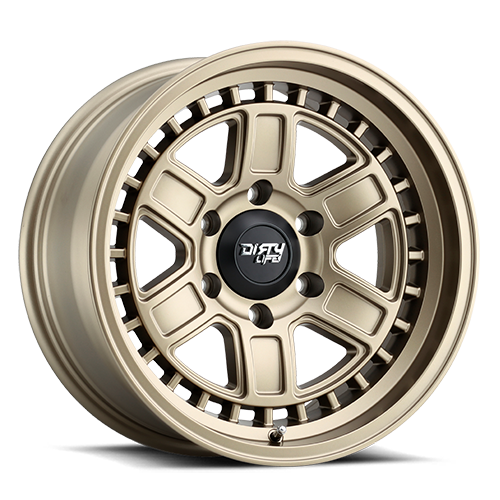 Dirty Life Race Wheels Cage 9308 Matte Gold 17X8.5 6-135 -6Mm 87.1Mm