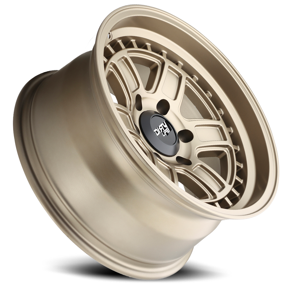 Dirty Life Race Wheels Cage 9308 Matte Gold 17X8.5 6-135 -6Mm 87.1Mm
