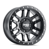 Dirty Life Race Wheels Canyon Pro 9309 Satin Black 17X9 6-139.7 -12Mm 106Mm - DIRTY LIFE 9309-7983MB12