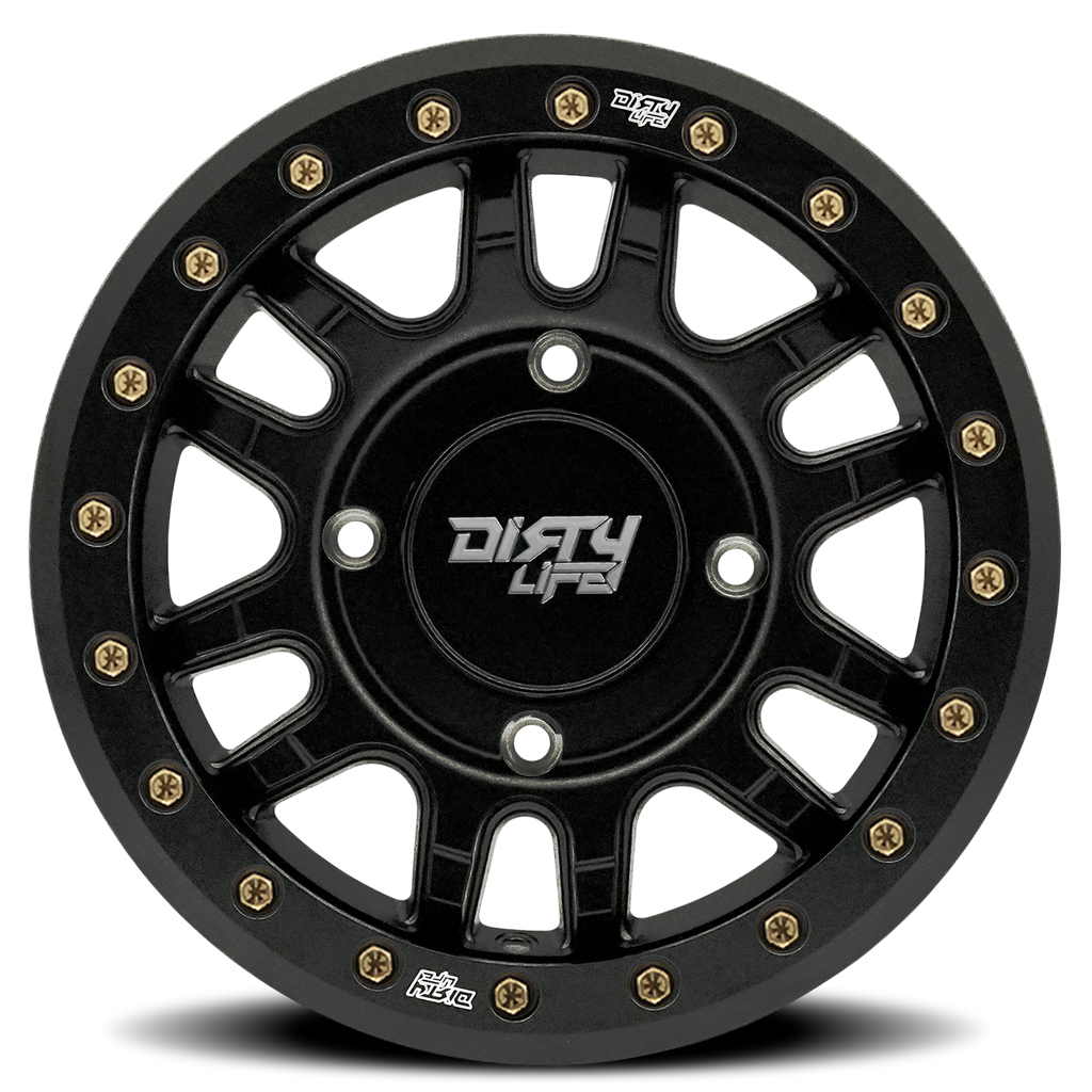 Dirty Life Race Wheels Canyon Pro Sxs 9309R Matte Black 15X7 4-137 13Mm 106.25Mm