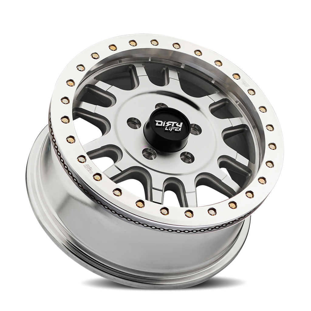 Dirty Life Race Wheels Canyon Pro Sxs 9309R Machined 15X7 5-114.3 38Mm 77Mm