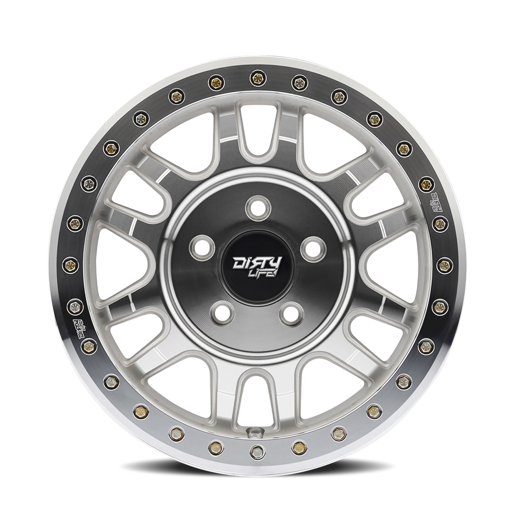 Dirty Life Race Wheels Canyon Pro Sxs 9309R Machined 15X7 5-114.3 38Mm 77Mm