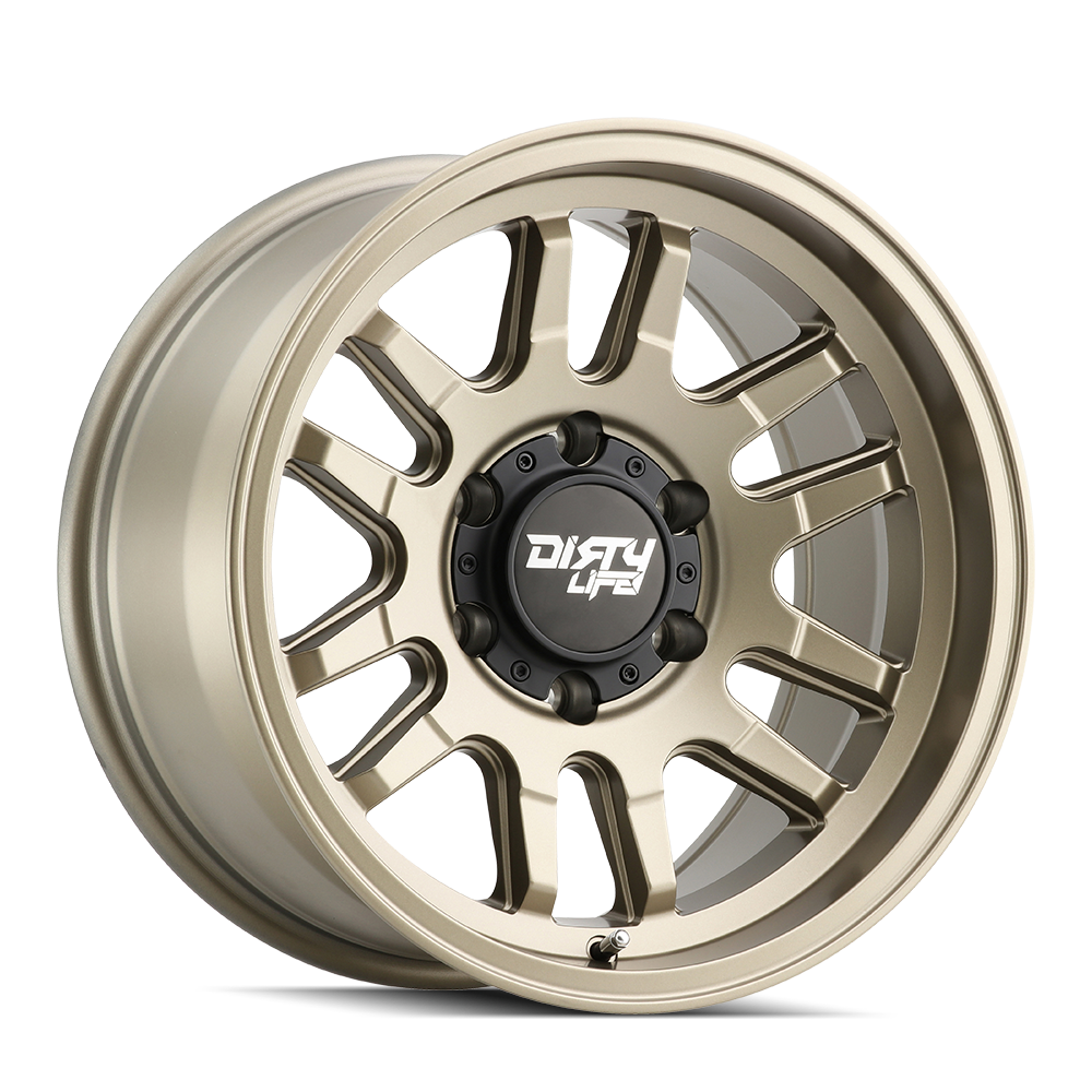 Dirty Life Race Wheels Canyon 9310 Satin Gold 17X9 6-135 0Mm 87.1Mm