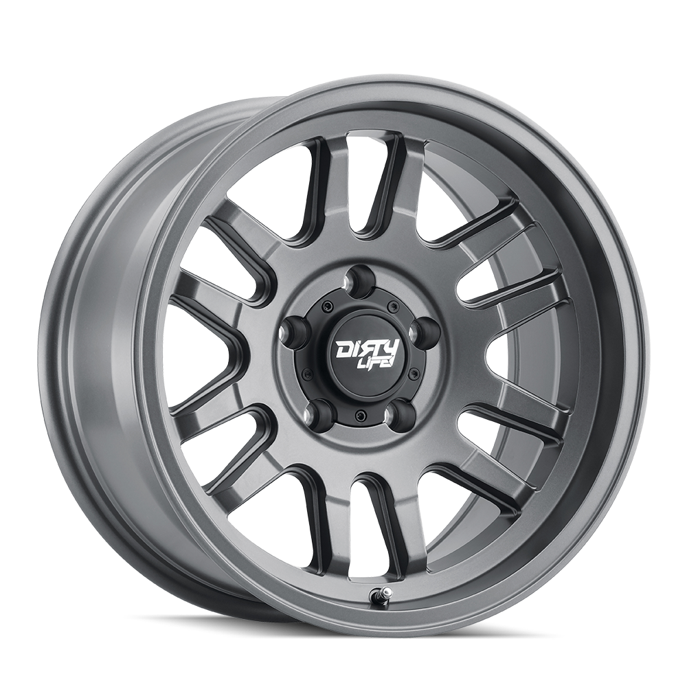 Dirty Life Race Wheels Canyon 9310 Satin Graphite 17X9 5-127 -38Mm 71.5Mm