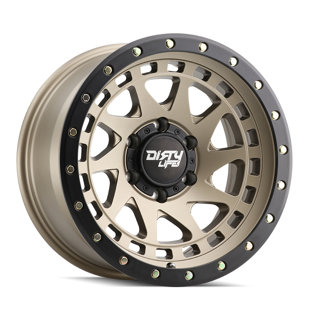 Dirty Life Race Wheels Enigma Pro 9311 Satin Gold 17X9 6-139.7 -38Mm 106Mm