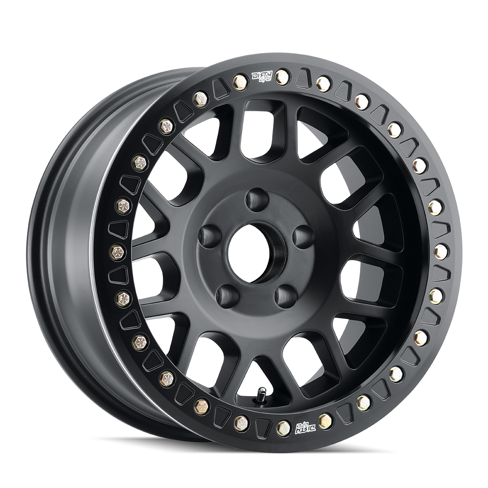 Dirty Life Race Wheels Mesa Race 9312 Matte Black 17X9 6-139.7 -12Mm 106Mm