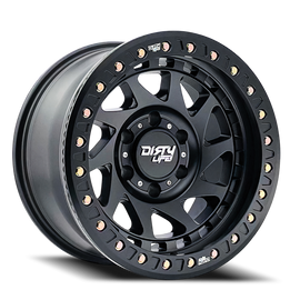 Dirty Life Race Wheels Enigma Race 9313 Matte Black 17X9 6-135 -38Mm 87.1Mm
