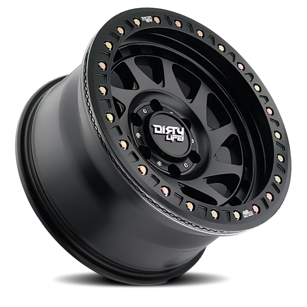 Dirty Life Race Wheels Enigma Race 9313 Matte Black 17X9 6-139.7 -38Mm 106Mm
