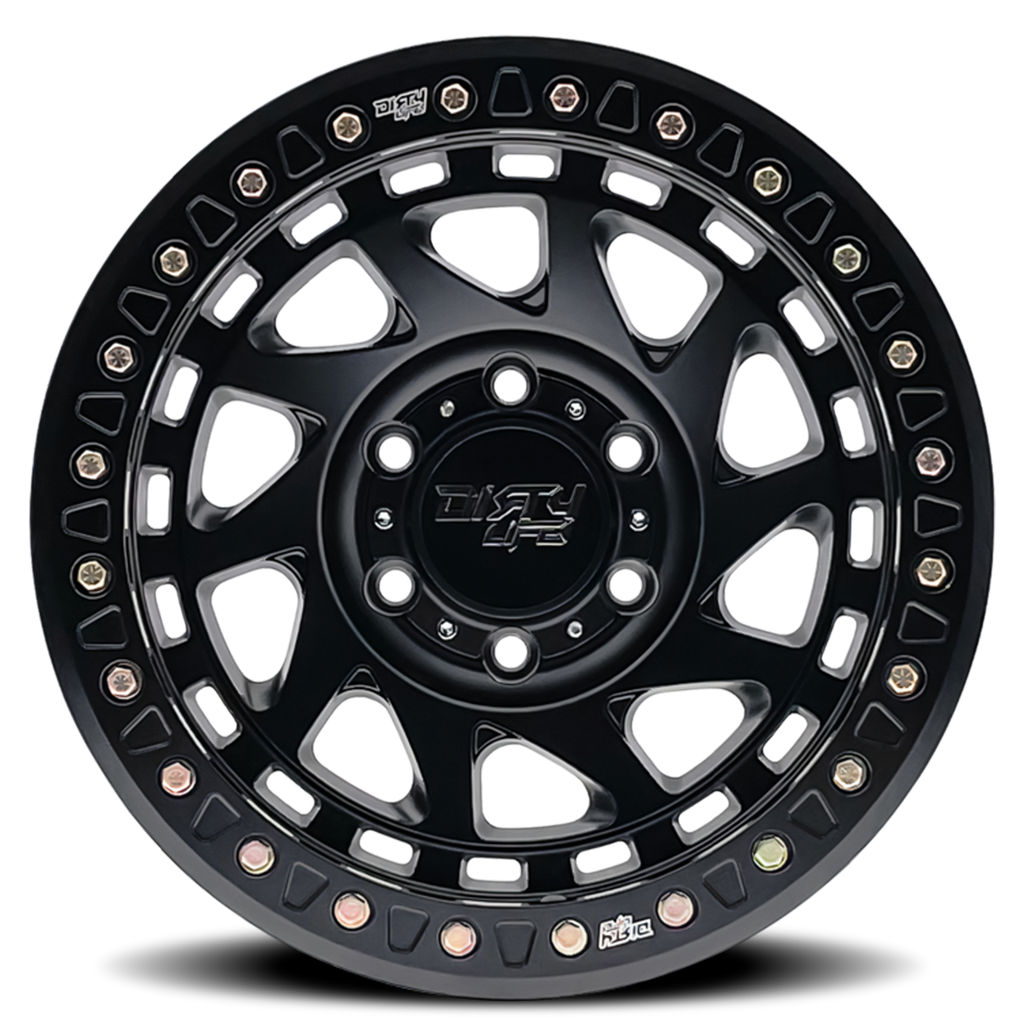 Dirty Life Race Wheels Enigma Race 9313 Matte Black 17X9 6-139.7 -38Mm 106Mm