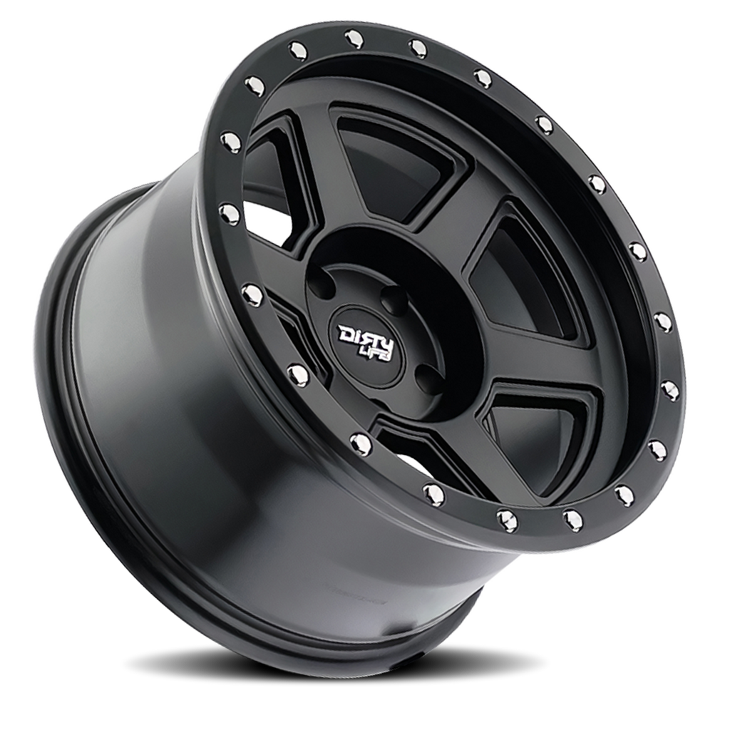 Dirty Life Race Wheels Compound 9315 Matte Black 20X9 6-139.7 -12Mm 106Mm