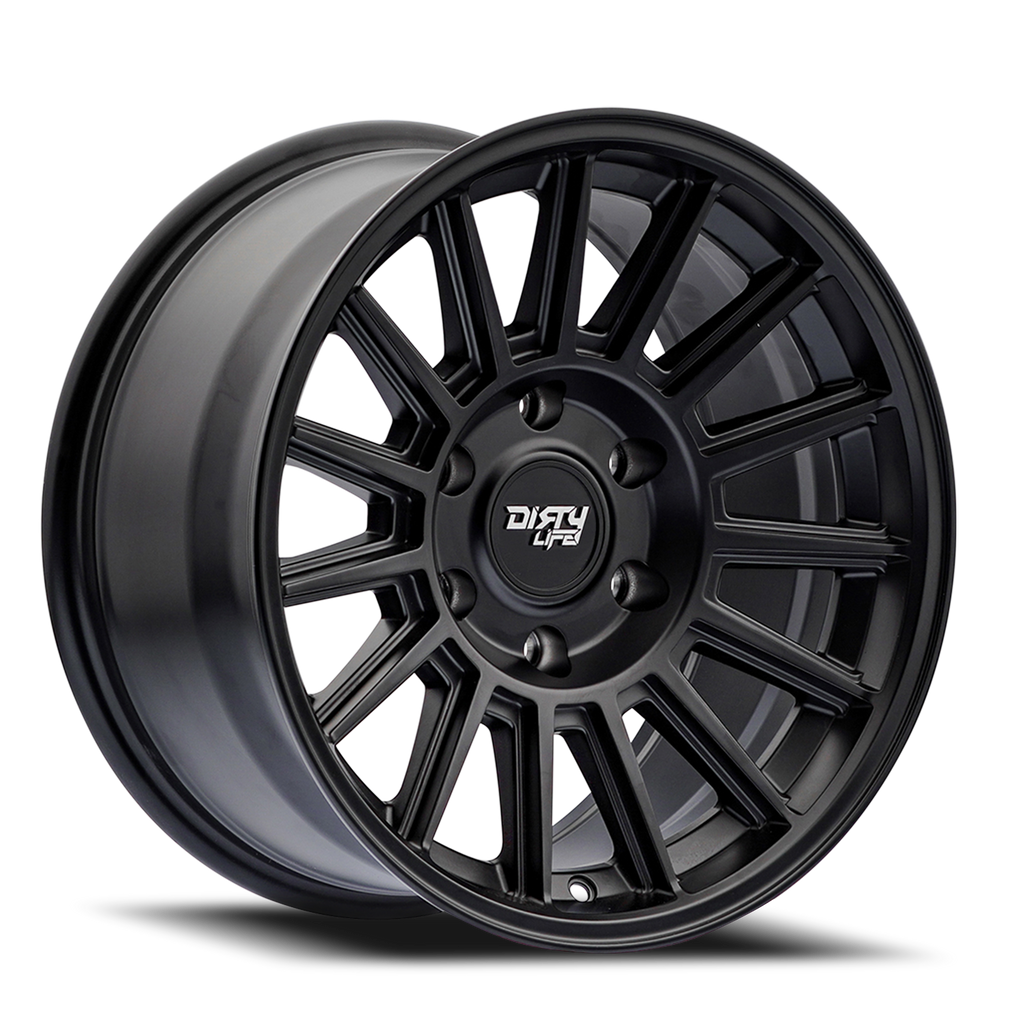 Dirty Life Race Wheels Journey 9316 Satin Black 17X8.5 6-135 0Mm 87.1Mm
