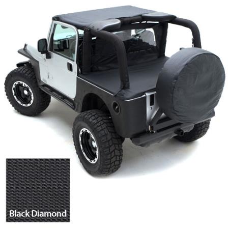 Standard Top 97-06 Wrangler TJ Black Diamond Smittybilt