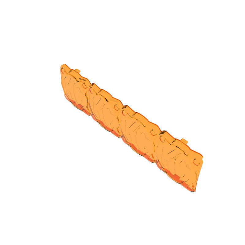 KC HiLiTES FLEX ERA LED Light Bar 10in. Light Shield - Amber (SHIELD ONLY) KCL5333
