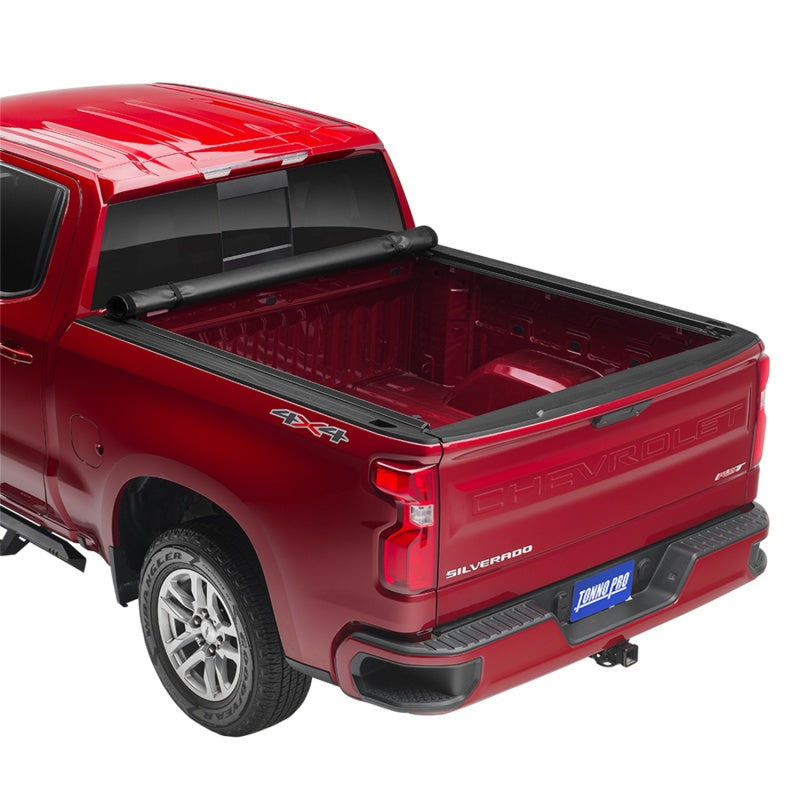 Tonno Pro 2019 Chevy Silverado 1500 6.6ft Fleetside Lo-Roll Tonneau Cover TNPLR-1100