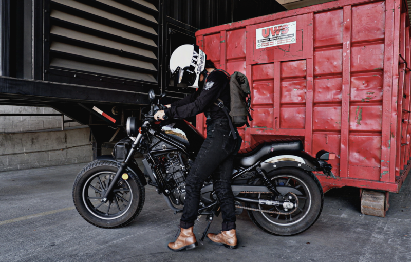 Burly Brand Voyager Back Pack - Black BURB15-1020B