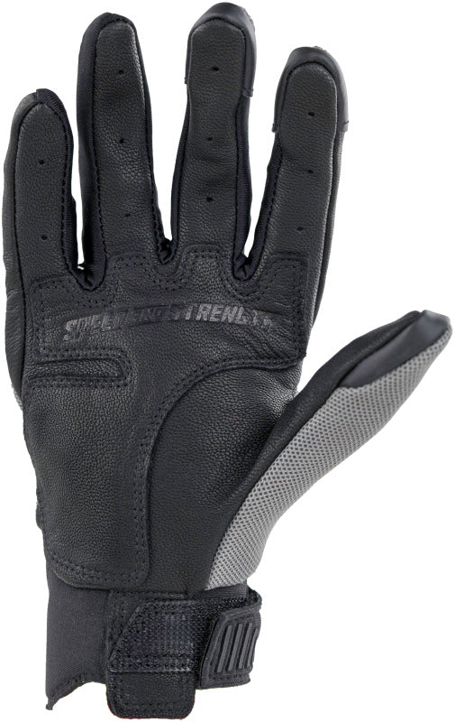Speed and Strength Starstruck Mesh Gloves Grey Womens - Medium SAS609979