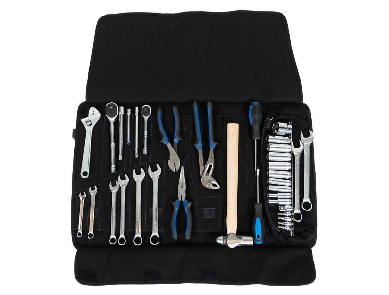 PRP 35pc Can-Am Roll Up Tool bag Tool kit - Black PRPE112