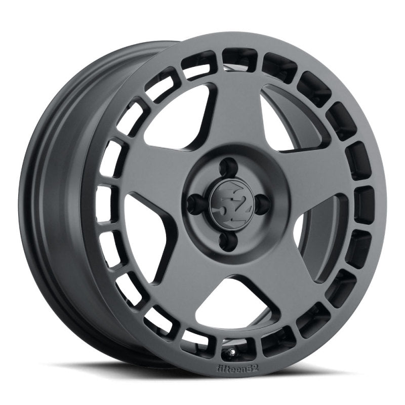 fifteen52 Turbomac 17x7.5 4x108 42mm ET 63.4mm Center Bore Asphalt Black Wheel FFTTURAB-77548+42