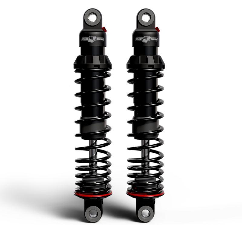 Progressive 92-22 Harley Sportster 494 Series Shocks 12.0in Bearing - Black PGR494-1003