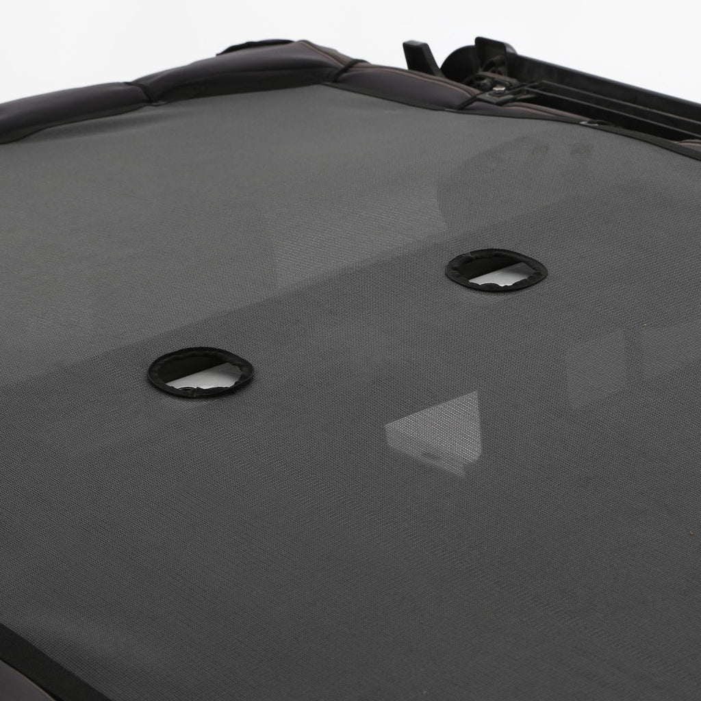 Cloak Extended Mesh Top 07-18 Wrangler JK 4 DR Black Smittybilt