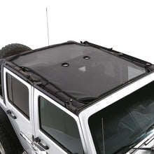 Load image into Gallery viewer, Cloak Extended Mesh Top 07-18 Wrangler JK 4 DR Black Smittybilt