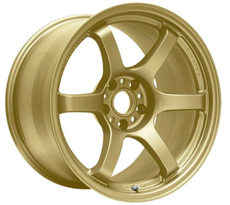 Gram Lights 57DR 18x9.5 +38 5-114.3 E8 Gold Wheel (Min Order Qty 20) GLSWGIX38EEGP
