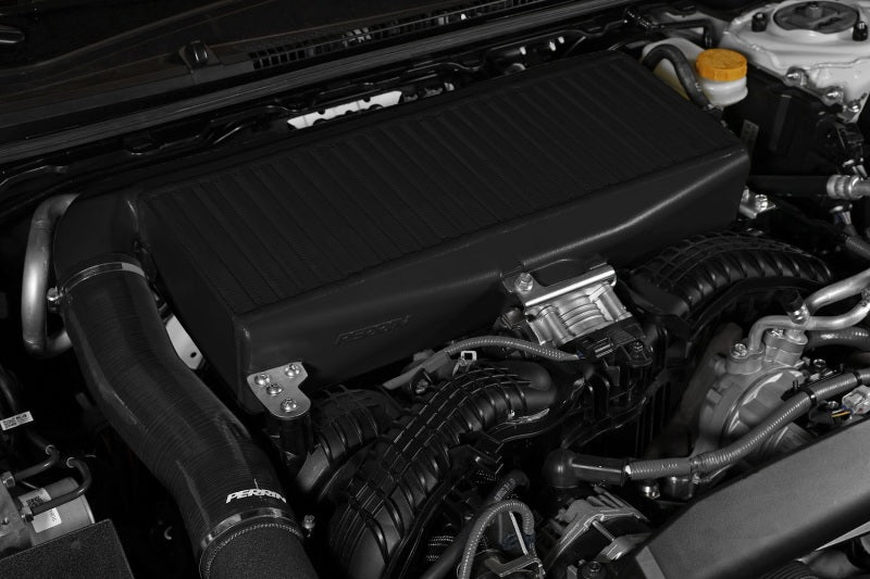PERRIN 22-25 Subaru WRX / 19-25 Ascent / 20-25 Outback & Legacy Turbo Top Mount Intercooler - Black PERPSP-ITR-330BK