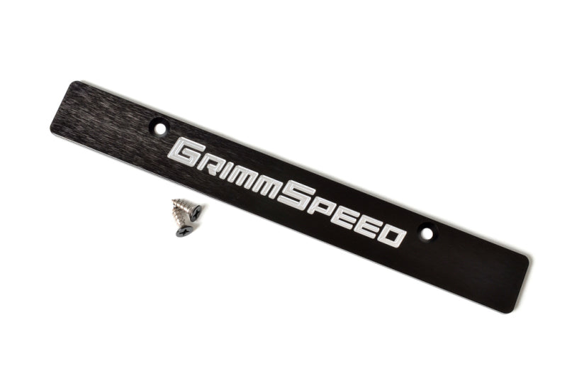 GrimmSpeed 06-14 Subaru Impreza/WRX/STi License Plate Delete Plate GRM094079
