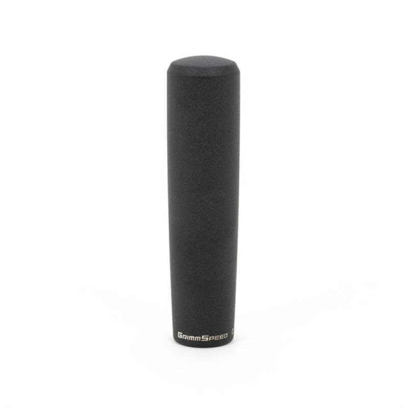 GrimmSpeed Tallboy Shift Knob Aluminum Black - M12x1.25 GRM380007