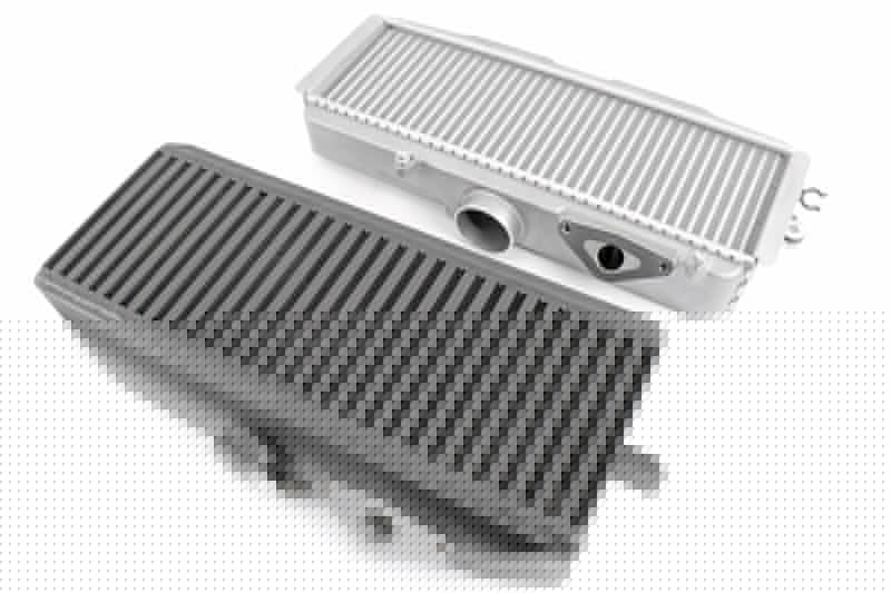 PERRIN 08-21 Subaru STI Top Mount Intercooler (TMIC) - Black PERPSP-ITR-302BK