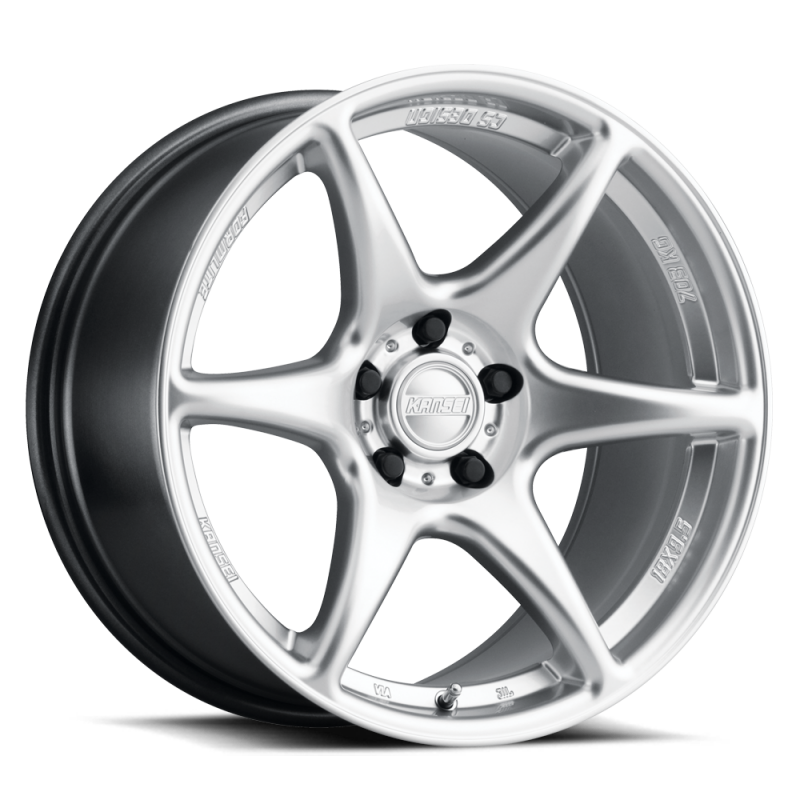 Kansei K11S Tandem 18x9.5in / 5x114.3 BP / 22mm Offset / 73.1mm Bore - Hyper Silver Wheel KANK11S-189512+22