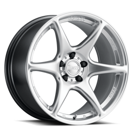 Kansei K11S Tandem 18x9.5in / 5x114.3 BP / 22mm Offset / 73.1mm Bore - Hyper Silver Wheel KANK11S-189512+22