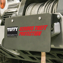 Load image into Gallery viewer, Tuffy Flipup License Plate Holder- Winch W/Hawse- Blk TFY333-01
