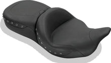 Load image into Gallery viewer, Mustang 08-21 Harley Electra Glide,Rd Glide,Rd King,Str Glide Super Tour 1PC Seat Blk Pearls - Black