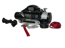 Load image into Gallery viewer, Electric Winch 10,000 LB (4536kg) 12 Volt W/Synthetic Rope Black Satin Finish SR Model ENGO