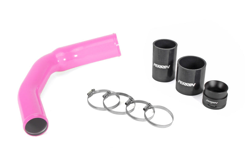 PERRIN 22-25 Subaru WRX / 19-25 Ascent / 22-25 Outback Turbo Charge Pipe - Hyper Pink PERPSP-ITR-201HP