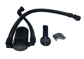 J&L 2011-2017 Ford Mustang GT Driver Side Oil Separator 3.0 - Black Anodized JLT3011D-B