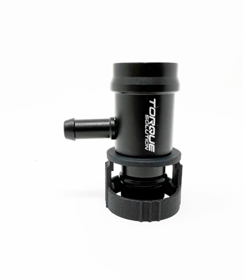 Torque Solution Billet Boost Tap - Toyota Supra A90/A91 MKV / BMW B48/B58 / G Series Chassis - Black TQSTS-GR-689