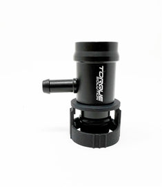 Torque Solution Billet Boost Tap - Toyota Supra A90/A91 MKV / BMW B48/B58 / G Series Chassis - Black TQSTS-GR-689