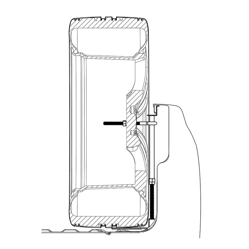 Titan Fuel Tanks Universal Spare Tire Buddy Mounting System TFT9901330